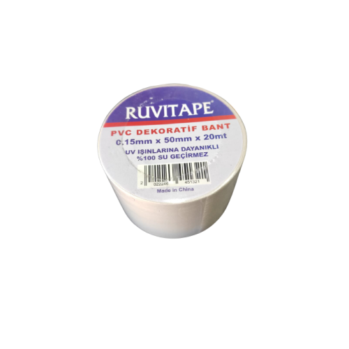 PVC DEKORATİF BEYAZ SARGI BANTI